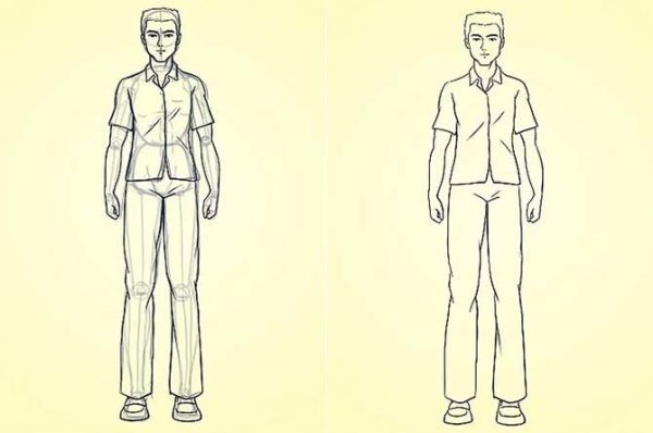 Человек рисунок