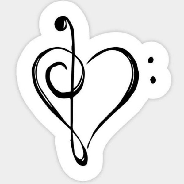 Музыкальный рисунок карандашом