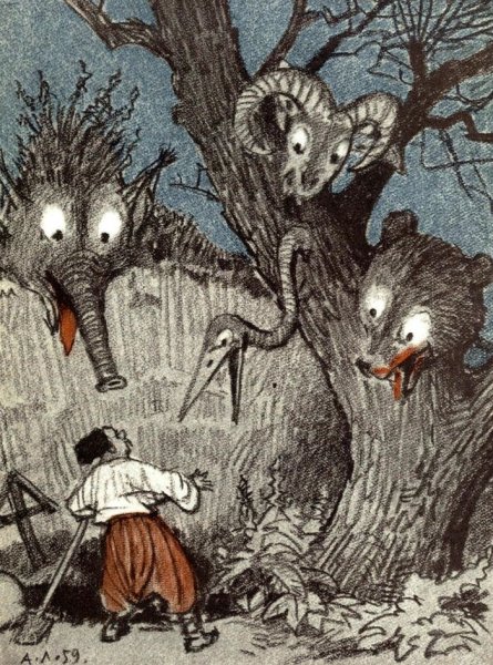 Заколдованное место Гоголь