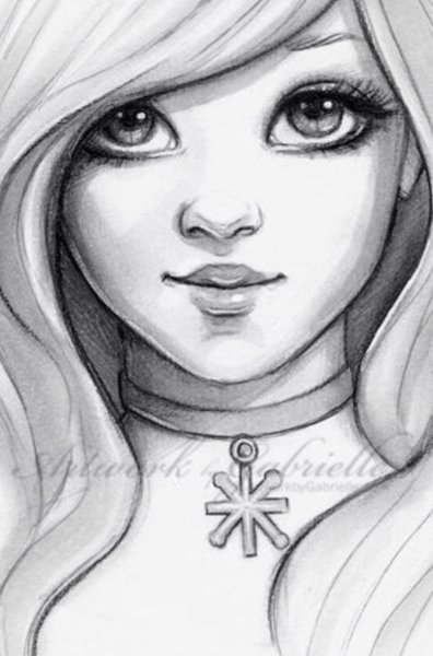 Несложные рисунки для девочек