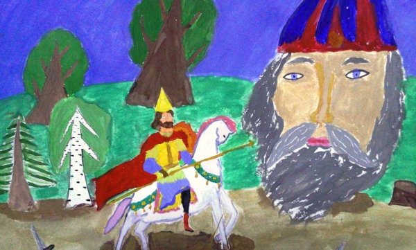 Сказка у Лукоморья дуб зеленый