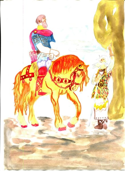 Вещий Олег картина