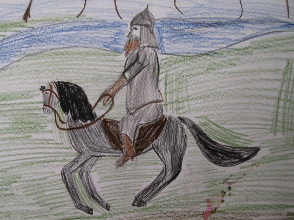 Разукрашка князь Владимир