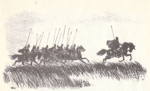 Вещий Олег раскраска