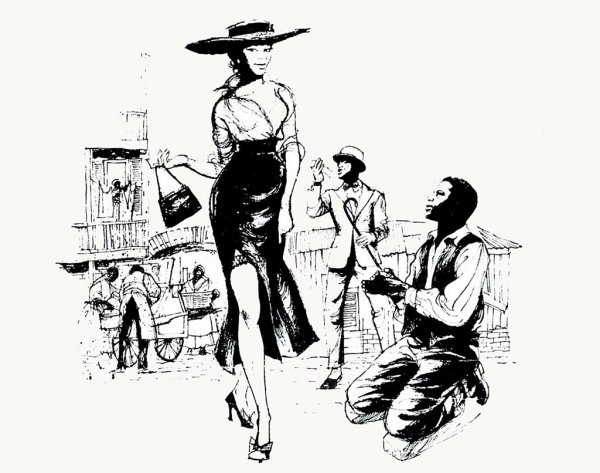 Афиша Порги и Бесс рисунки