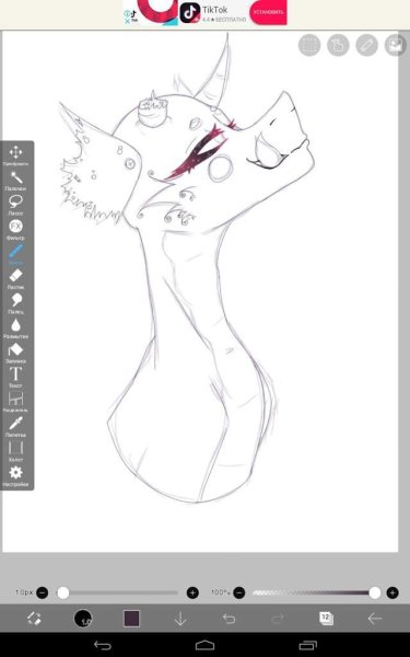 Рисунки в приложении IBISPAINT