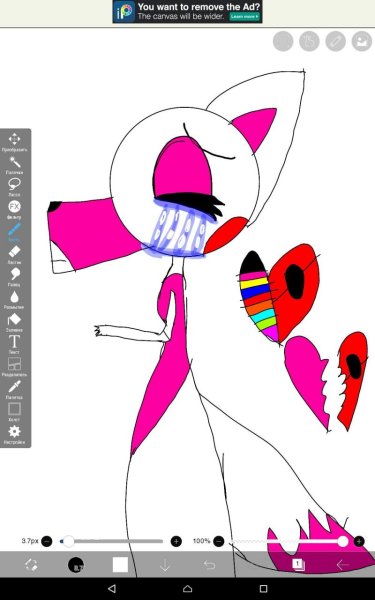 Лёгкие рисунки в IDIS Pank x