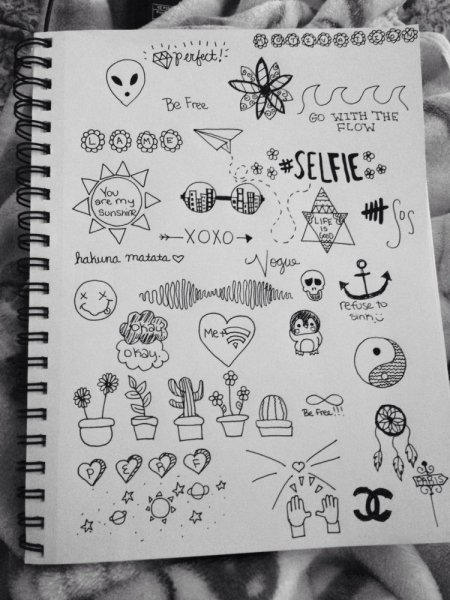 Легкие надписи для личного дневника