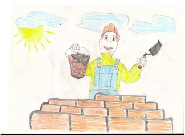 Конкурс рисунков мир профессий