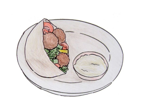 Тарелка для срисовки