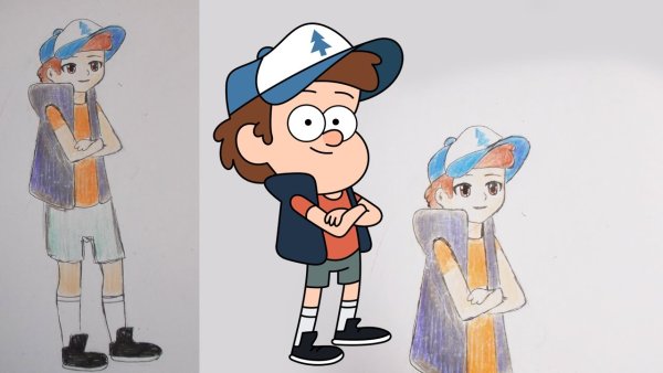 Диппер для срисовки легкие