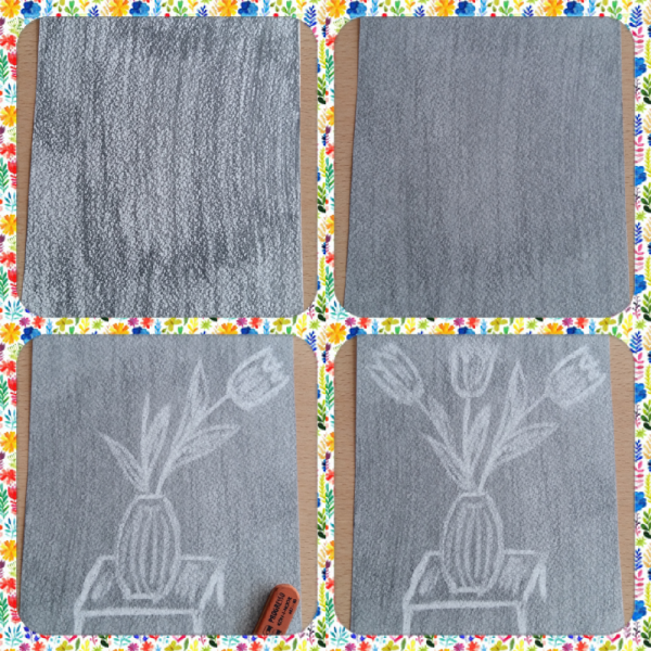 Рисование ластиком для дошкольников