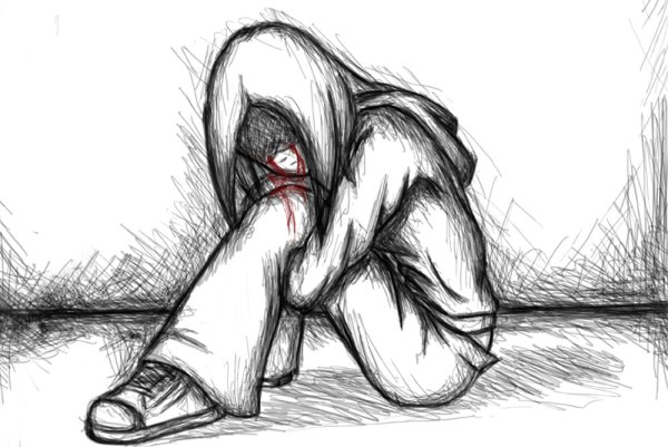 Девушка рисунок