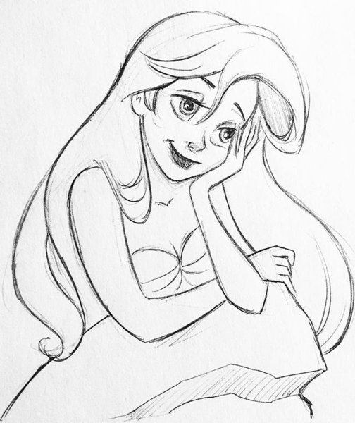 Ариэль скетч Ariel