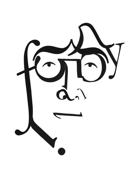 Шрифтовая композиция легко