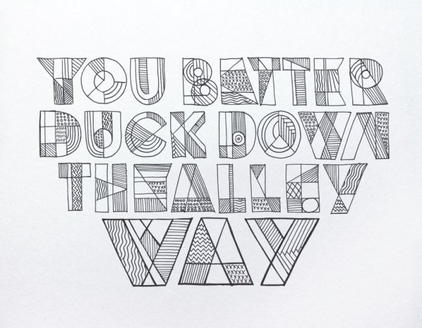 Изобразительно шрифтовая композиция