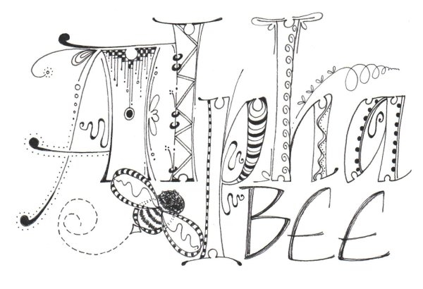 Шрифтовая композиция алфавит