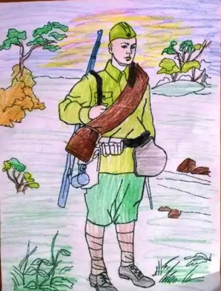 Рисунок ко Дню Победы