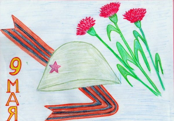 Рисунок на тему война легкий