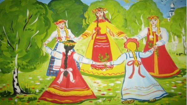 Хоровод рисунок