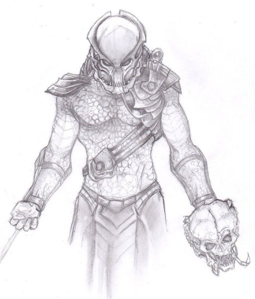 Хищник Берсеркер рисунки