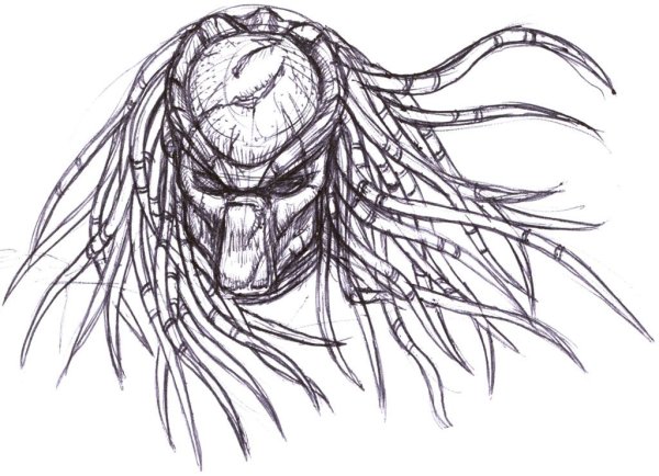 Хищник Наброски