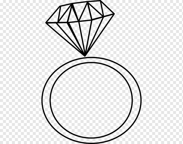 Раскраска бриллиант