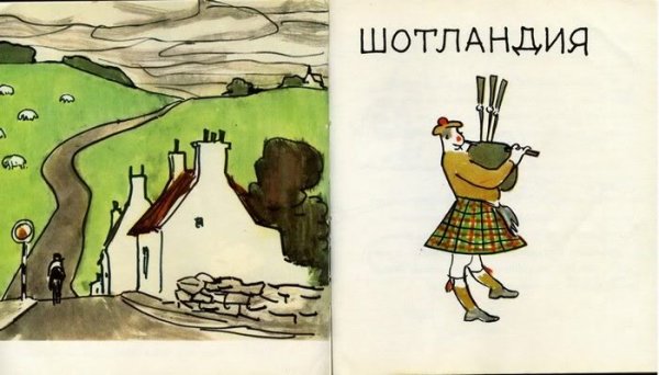 Контур карта Шотландия