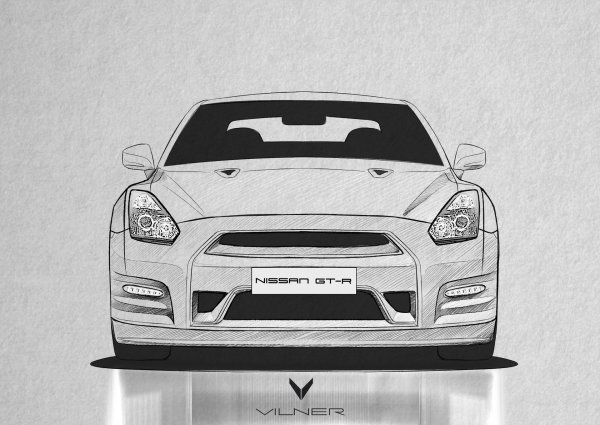 ГТР рисунок легкий