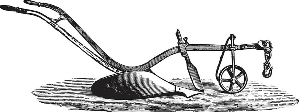 Плуг рисунок