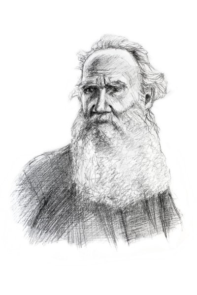 Репин портрет Толстого