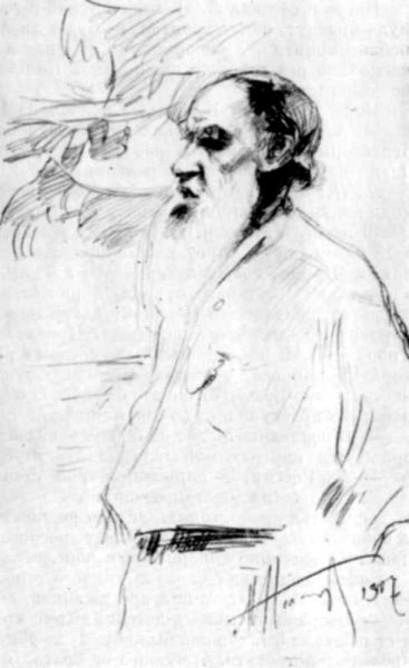 Толстой Репин Ясная Поляна