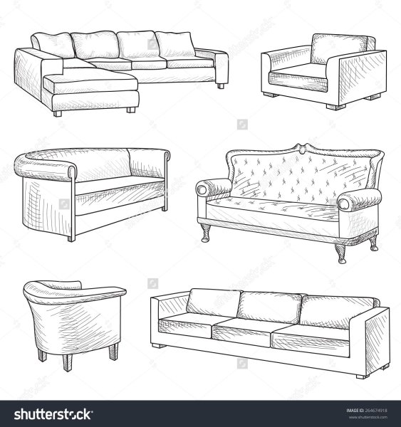 Эскизы мебели