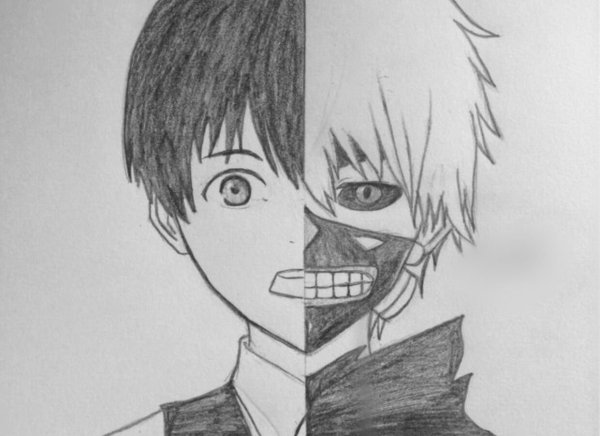 Канеки Кен скетч