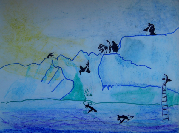 Антарктида рисунок