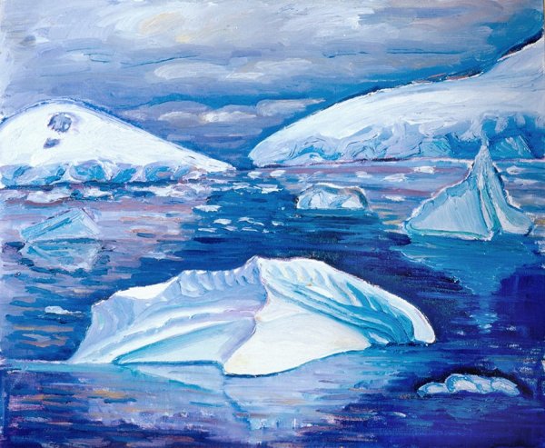 Арктика рисунки детей