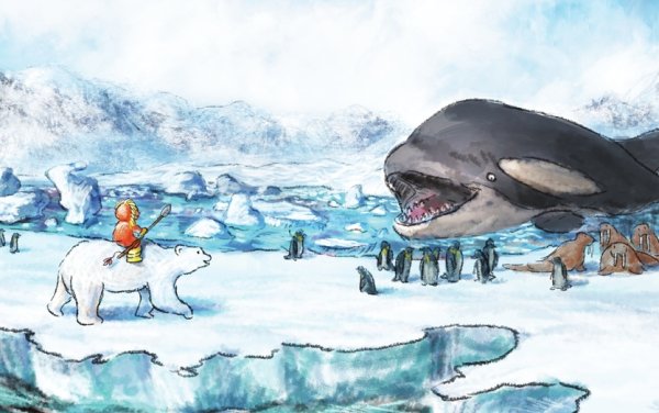 Антарктида рисунок