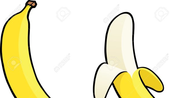 Рисунки для срисовки лёгкие банан