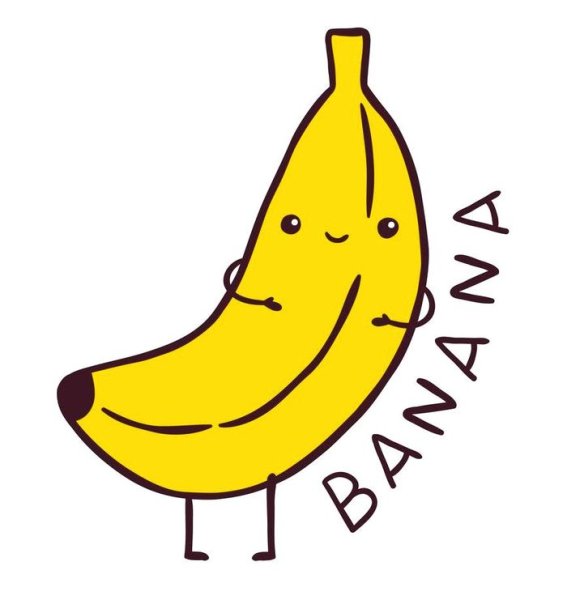 Банан с глазками