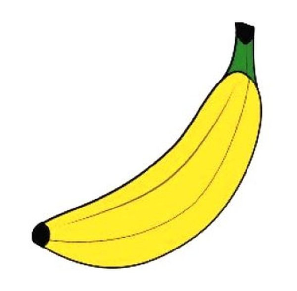Красивый рисунок банана