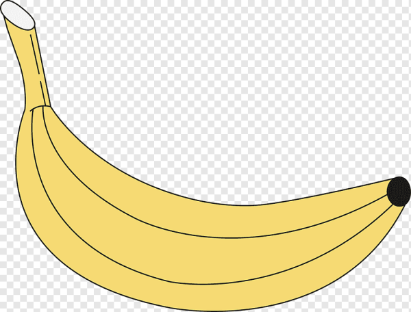 Банан рисунок карандашом