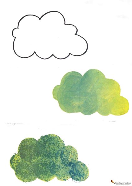 Как рисовать кусты