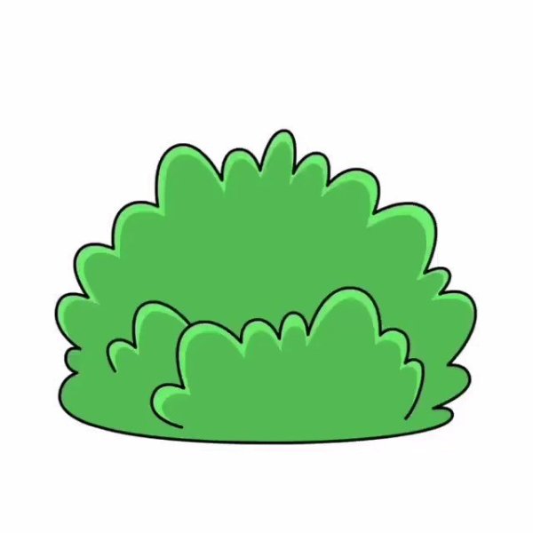 Нарисовать куст