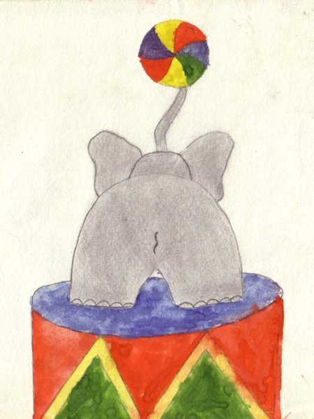 Нарисовать цирк