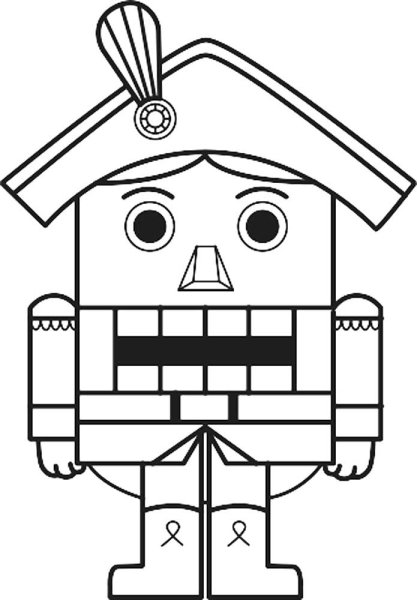 Нарисовать Щелкунчика