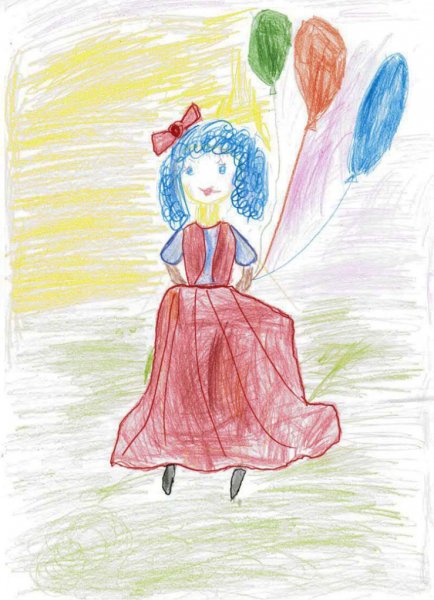 Нарисовать Мальвину поэтапно