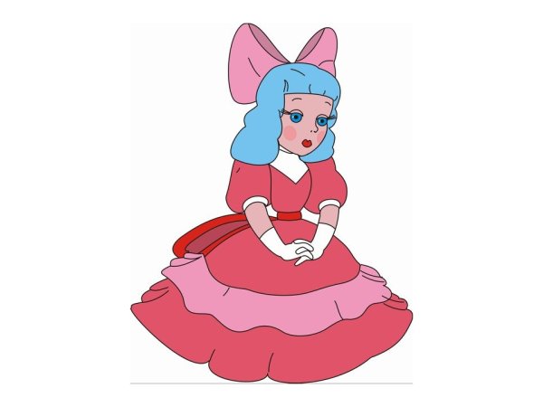 Мальвина раскраска