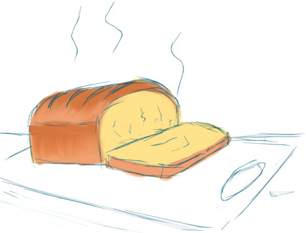 Хлеб рисунок
