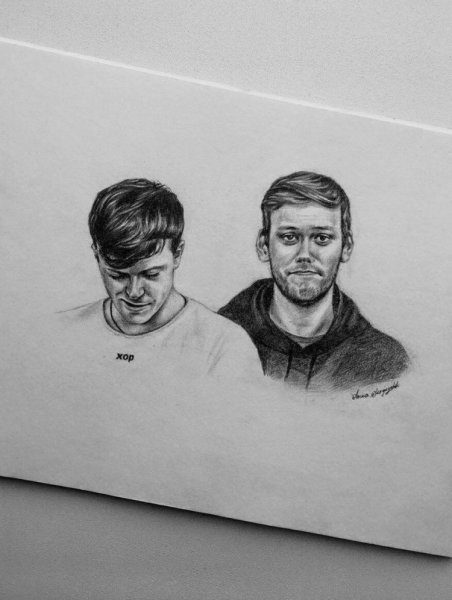 Антон Шастун рисунок