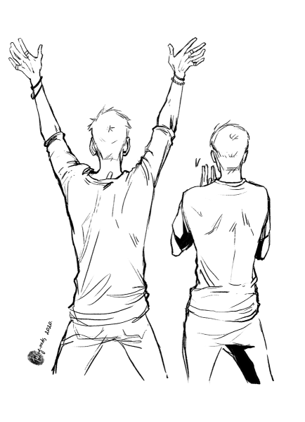 Антон Шастун рисунок